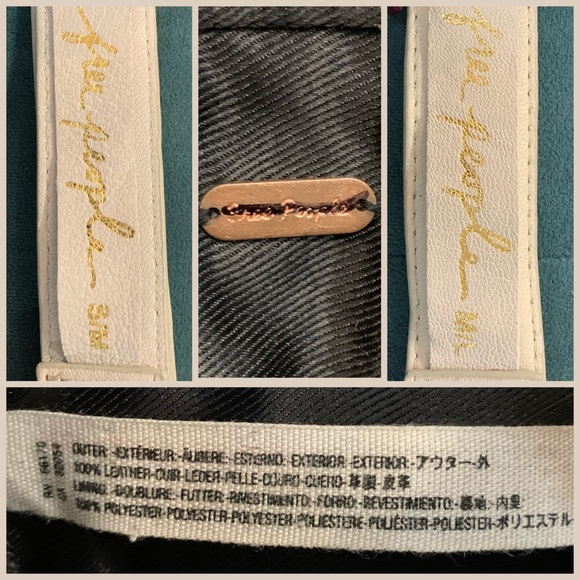 Free People Green Snakeskin Leather Belt Bag - Picture 4 of 4